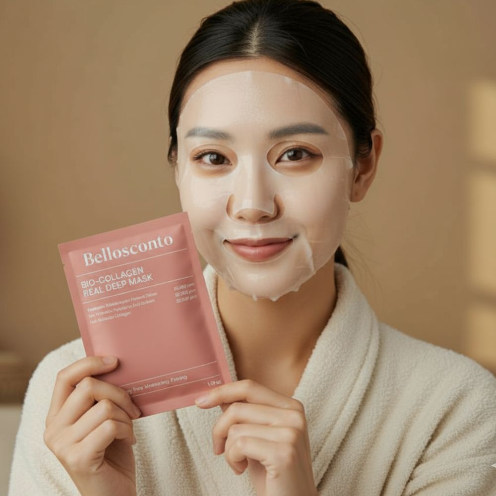 BIOMASK™ - 6 Máscara Rejuvenescedora de Bio - Colagénio - Comprar em Bello Sconto