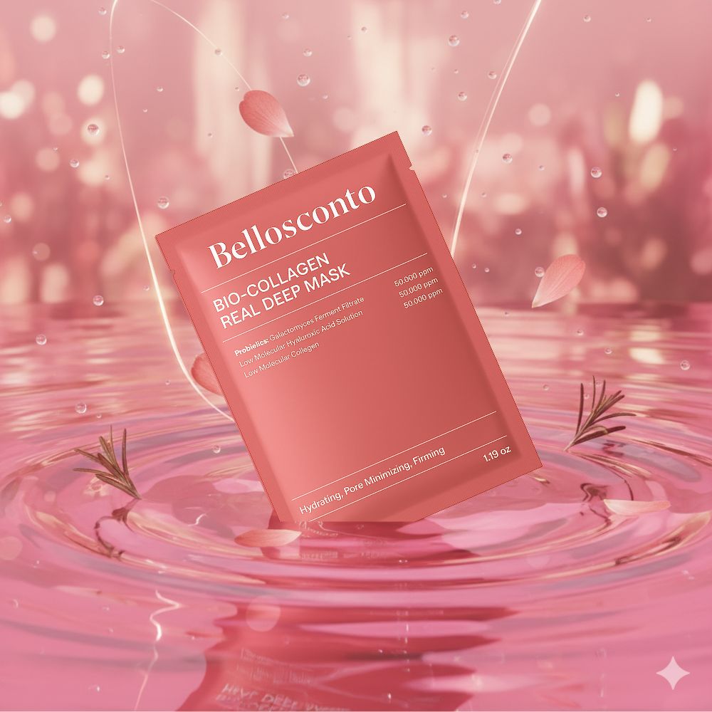 BIOMASK™ - 6 Máscara Rejuvenescedora de Bio - Colagénio - Comprar em Bello Sconto