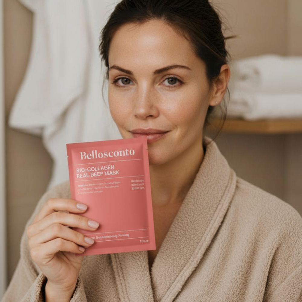 BIOMASK™ - 6 Máscara Rejuvenescedora de Bio - Colagénio - Comprar em Bello Sconto