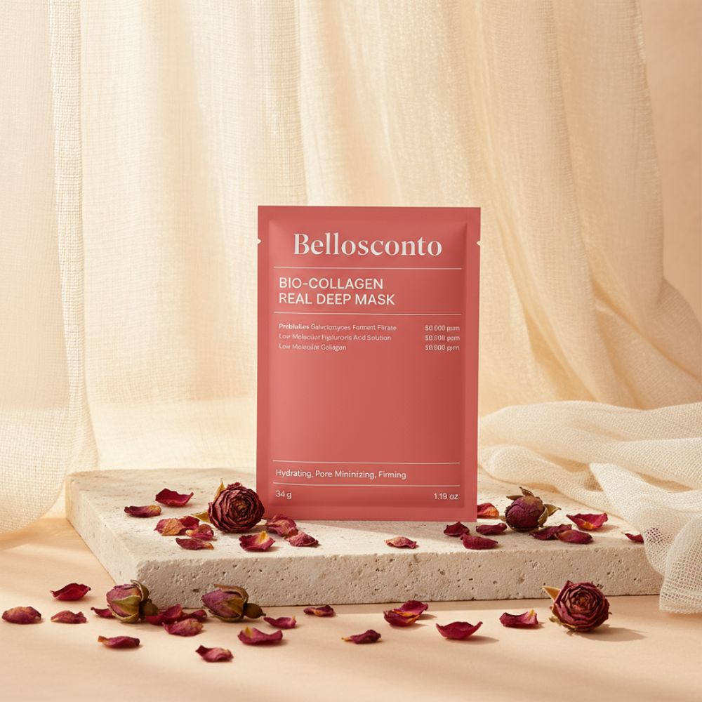 BIOMASK™ - 6 Máscara Rejuvenescedora de Bio - Colagénio - Comprar em Bello Sconto