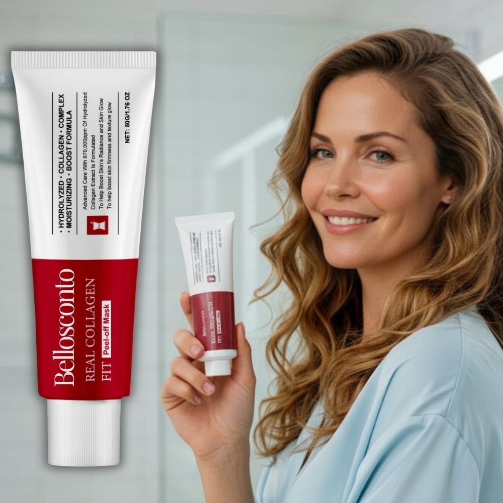 Collagen Fit™ - Máscara Rejuvenescedora de Colagénio - Comprar em Bello Sconto