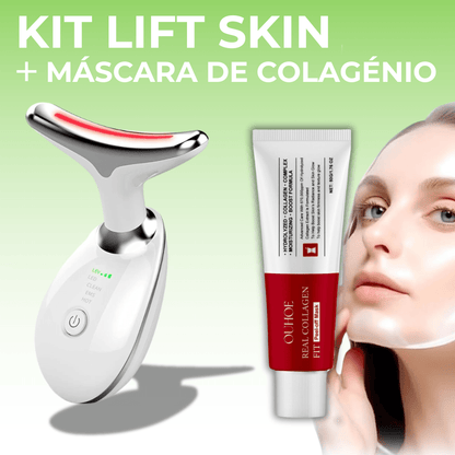 LIFT SKIN - Massageador Facial para rosto e pescoço Efeito Lifting Anti - Rugas - Comprar em Bello Sconto
